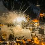 Silvesterfeurerwerk 2017 in Kleinarl Leuchtfeuer