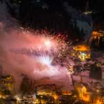 Feuerwerk bei Silvesterfeier in Kleinarl 2017-2018