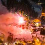 Silvesterfeier in Kleinarl - Feuerwerksbild 2017